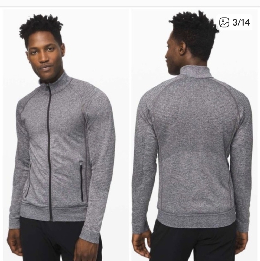 Lululemon Mens Full Zip Engineered Warmth Jacket Size Medium
